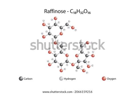 Molecular Formula Raffinose Raffinose Trisaccharide Derived Stock ...