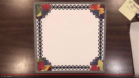 Quick Scrapbook Page Layout using Four Squares and Four Borders - Bev ...