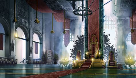 ArtStation - Throne room, Michael Lim