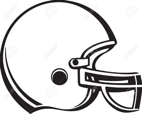 Football Helmet Outline | Free download on ClipArtMag