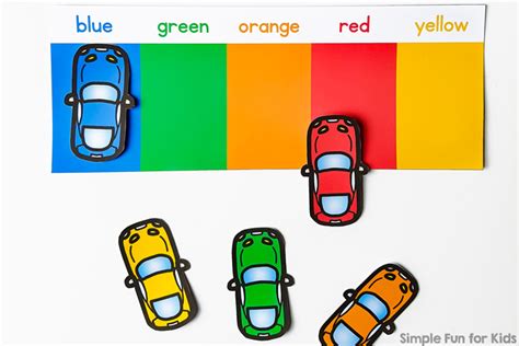 Color Matching Car Park - Simple Fun for Kids