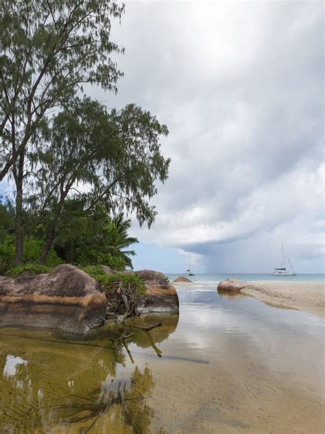 The River Flows into the Sea Stock Photo - Image of pebble, cape: 117808930