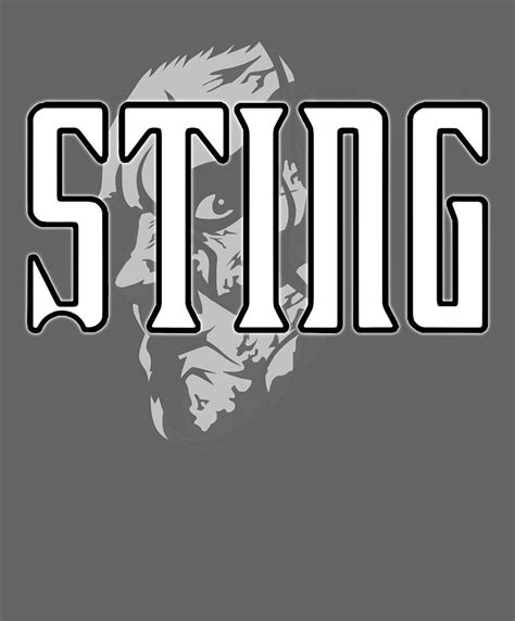 sting singer Retro NWO WCW Sting Pro Wrestling Graphic Digital Art by ...