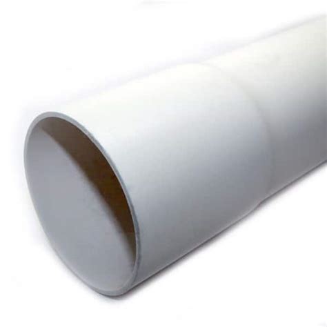 JM EAGLE 4 in. x 10 ft. PVC Belled-End Gravity Sewer Pipe 30692