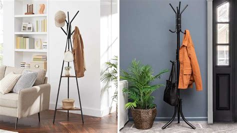 Finally, A Metal Coat Rack That Can Handle All Your Seasonal Gear