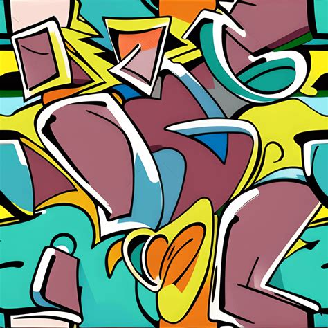 Graffiti Art Style Background · Creative Fabrica