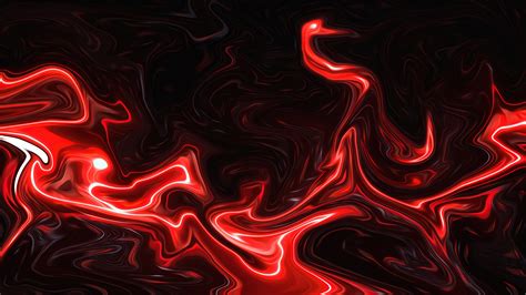 #abstract #fluid #liquid #artwork #ArtStation #red #neon #4K #wallpaper #hdwallpaper #desktop Pc ...