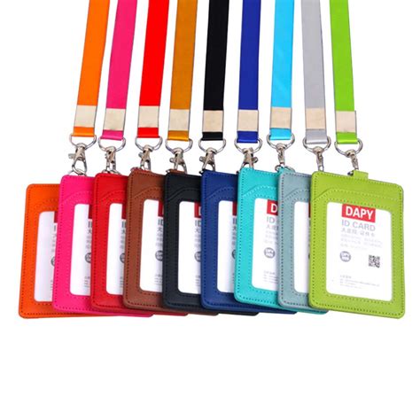 Premium PU ID Card Holder (DPY-009) - Lanyards & ID Card Holders