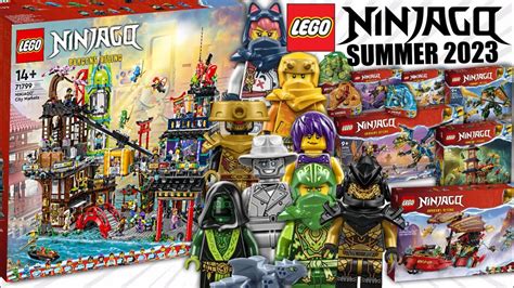 LEGO Ninjago City + Summer 2023 Sets ALL REVEALED! | Brick Finds & Flips