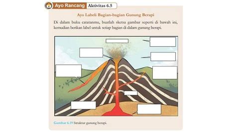 Kunci Jawaban IPA Kelas 8 Halaman 197 Kurikulum Merdeka: Bagian Gunung Berapi - amberlind.eu.org