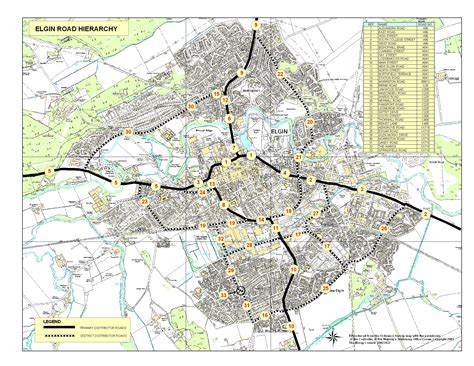 Elgin Road Hierarchy - Moray Council