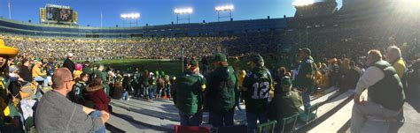 Free stock photo of green bay packers football panorama stadium