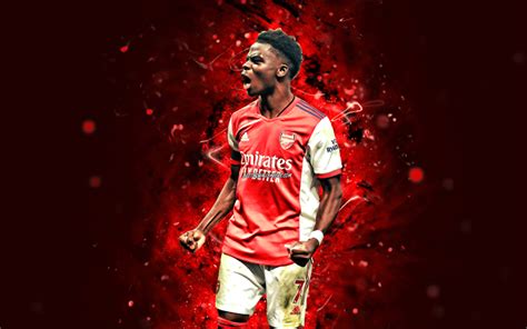 Download wallpapers Bukayo Saka, 4k, 2021, english footballers, Arsenal ...