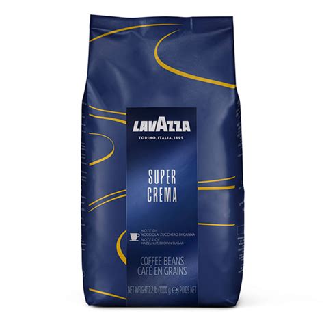 Kaffeebohnen Lavazza Super Crema, 1 kg - Coffeefriend