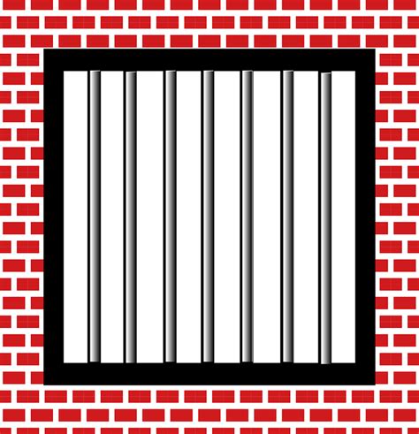 감옥 바 경찰 · Pixabay의 무료 벡터 그래픽