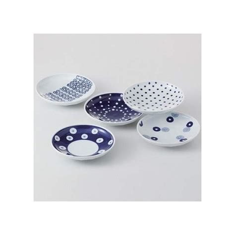 Buy saikai Pottery Japanese Ceramic Plates Set Made in Nagasaki Japan (Hasami-yaki Aimon-Maru ...