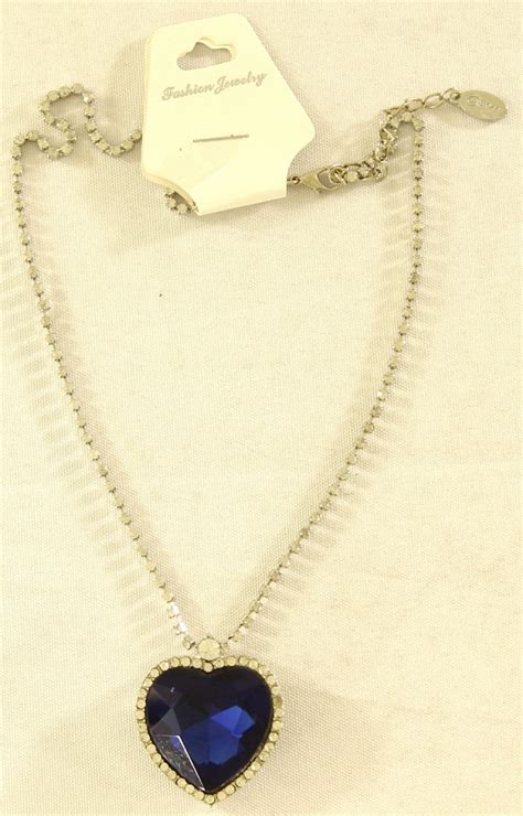 Titanic Heart of the Ocean 10" Replica Prop Necklace with Case ...