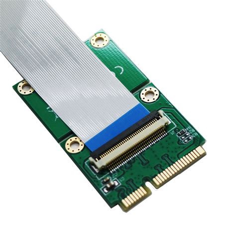 NGFF Sintech M.2 nVME SSD To Mini PCIe Adapter With 20cm Cable Computers & Accessories Card Adapters