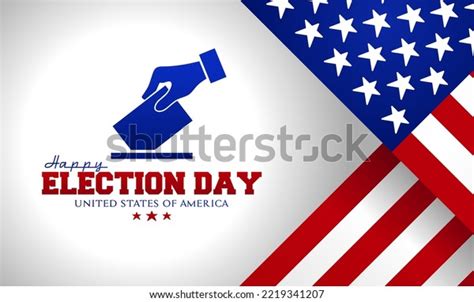 Election Day United States America Vector Stock Vector (Royalty Free ...