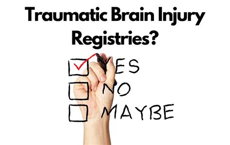 Traumatic Brain Injury Registries? Yes! • AMN • Academy for ...