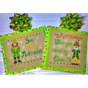 pickle barrel designs cross stitch santa i know him needlework