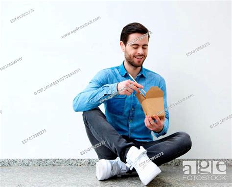 Man eating chinese food with chopsticks, Stock Photo, Picture And Low Budget Royalty Free Image ...