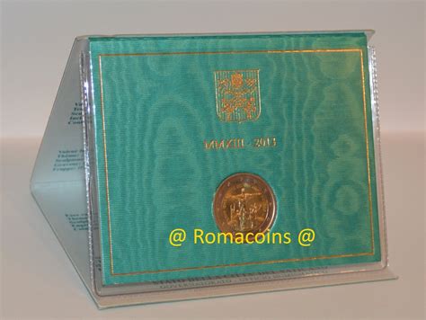 2 Euro Commemorative Coin Vatican 2013 Rio Bu - Romacoins