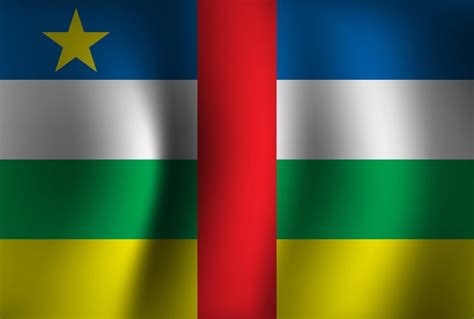 central african republic Flag Background Waving 3D. CAR National Independence Day Banner ...