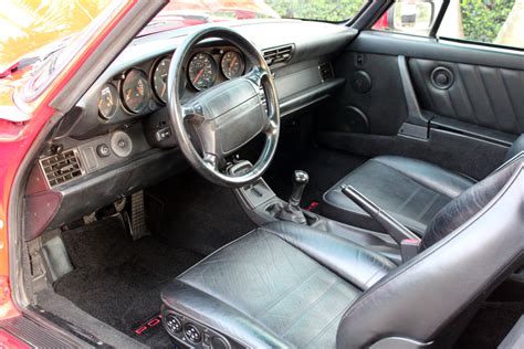 1990 PORSCHE 911 CARRERA CABRIO - Interior - 198353