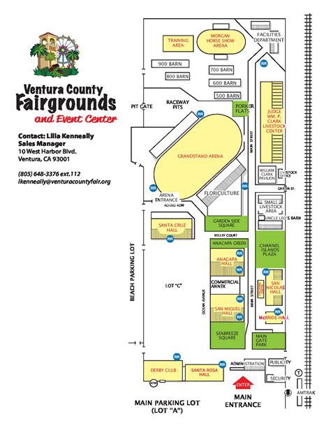 Map and Site Information - Ventura County Fairgrounds