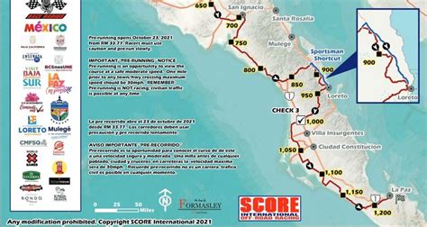 2024 Baja 1000 Map - Ora Lavena