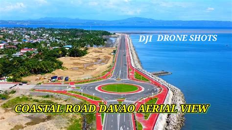 DAVAO CITY #costal ROAD #DAVAO AERIAL VIEW - YouTube