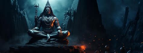 Premium AI Image | Inspiring Adiyogi Shiva Symbol of ...