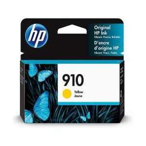 Original HP 910 Yellow ink cartridge, 3YL60AN