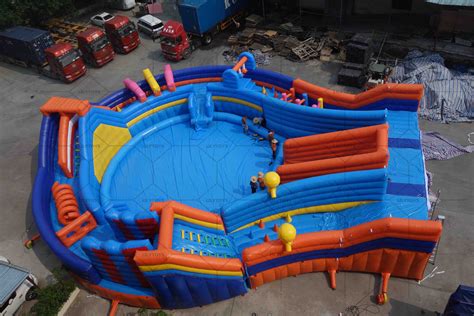 New water obstacle inflatable park Factory China