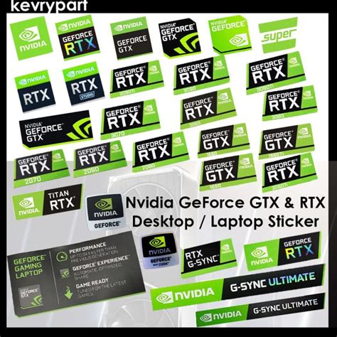 Nvidia Geforce Gtx Rtx Titan 3080 3070 3090Ti 2060 2070 Desktop Laptop ...