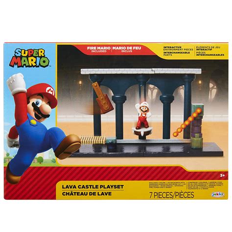 Set Super Mario – Lava Castle Playset – Video Center Fun Store