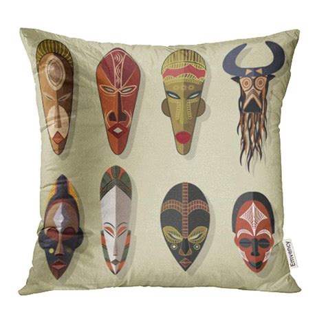 CMFUN Tribal African Masks Africa Voodoo Symbol Tribe Ritual Afro ...