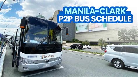 2024 MANILA to CLARK to MANILA P2P BUS SCHEDULE (NAIA, Trinoma, Clark ...