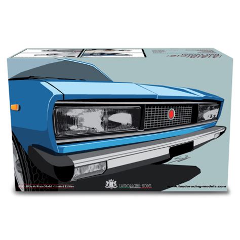 Fiat 130 Coupé 1971 Model car 1:18 Laudoracing