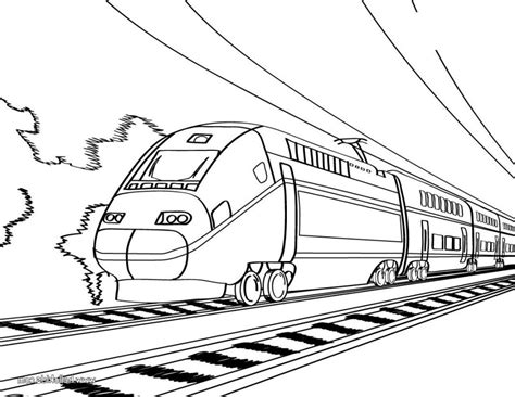 Train Outline Drawing at GetDrawings | Free download