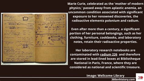 Marie Curie's Notebooks Are Still Radioactive l 360 on History