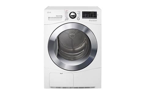 LG 8kg Condensing Dryer in White Finish with Tag On function | LG New Zealand