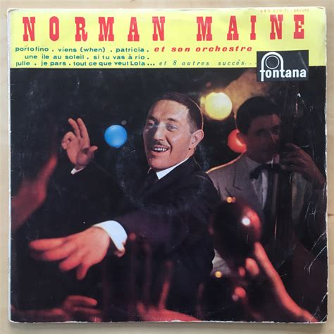 Norman Maine Et Son Orchestre – Norman Maine Et Son Orchestre (1958, Vinyl) - Discogs