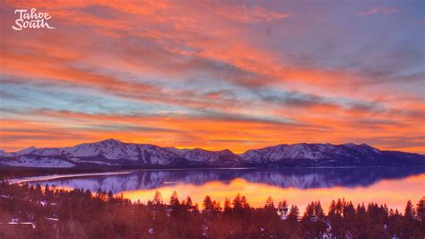 Sunset in South Lake Tahoe | Tahoe South