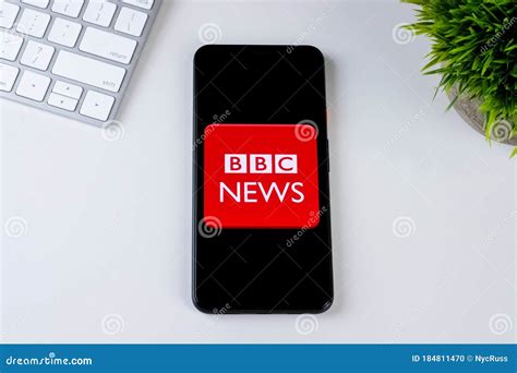 BBC News App Logo on a Smartphone Screen Editorial Image - Image of ...