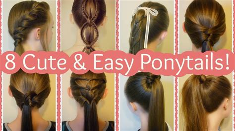 Cute Ponytail Hairstyles For Kids