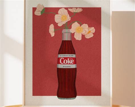 Diet Coke Soda Can Hand Painted Needlepoint Canvas - Etsy