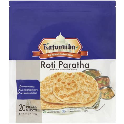 Katoomba Roti Paratha 20pc 1.3kg | Woolworths