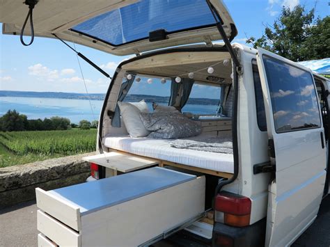 VW T4 Van DIY Ausbau | Vw bus interior, Vw camper conversions, Build a ...